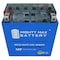 Mighty Max Battery YTX16-BS GEL Battery Replacement for Power Source WPH16-BS YTX16-BSGEL89 - alternate 2